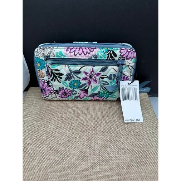 NWT Vera Bradley RFID Wallet in Penelope’s Garden - Picture 2 of 10